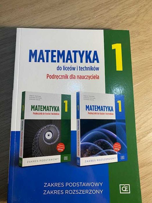 Podręcznik dla nauczyciela Matematyka 1 Krzysztof Pazdro OE