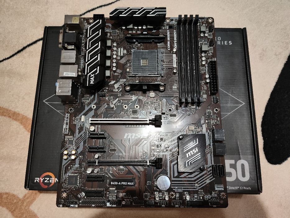 Материнська плата MSI B450-A PRO MAX ATX AM4