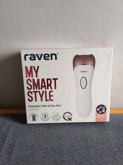 Depilator Raven nowy