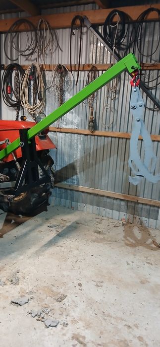 Podnośnik do drzewa wędka żuraw