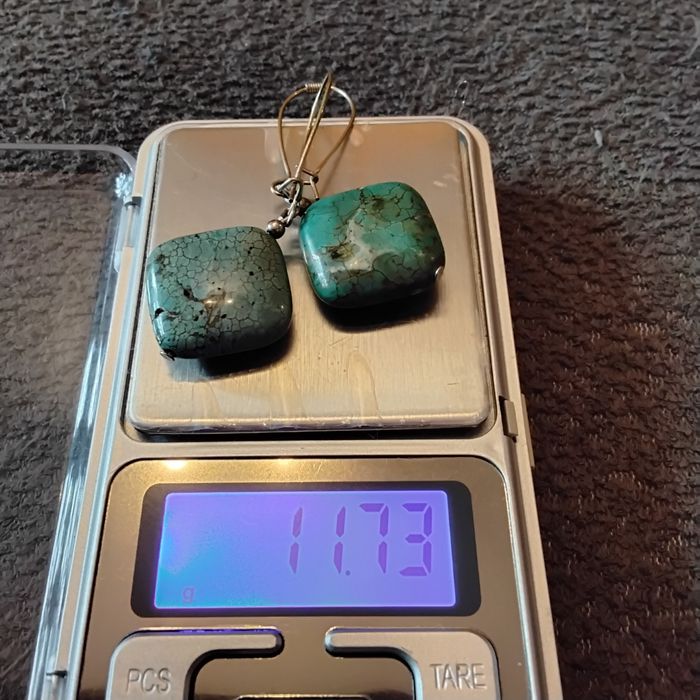 Kolczyki z turkusami