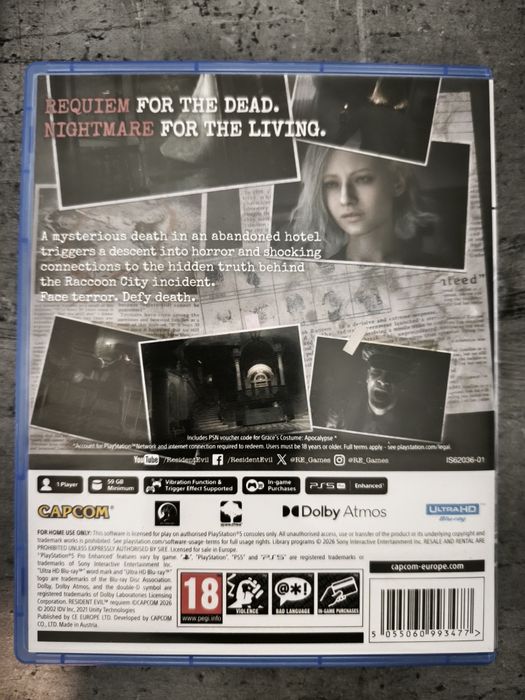 Ps5 Resident Evil Requiem pl możliwa zamiana