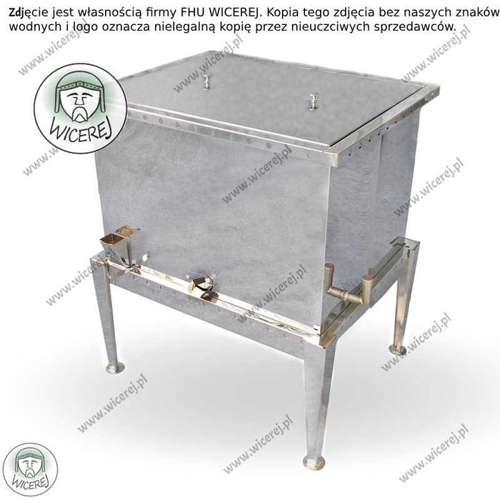 Topiarka parowa do wosku na 15/22 ramki Dadant na całe ramki DUŻA