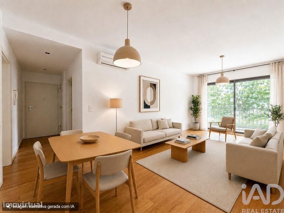 Apartamento T2 em Parque das Nações de 68,8 m2