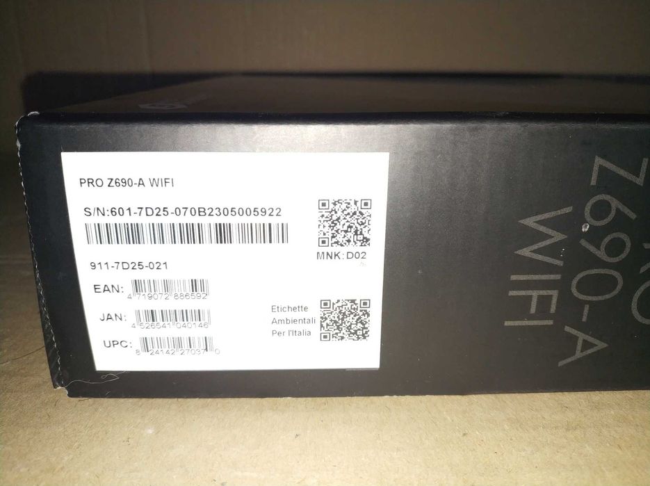 МОЩЬ! MSI PRO Z690-A WIFI | DDR5 | Intel, LGA 1700 | Материнская плата