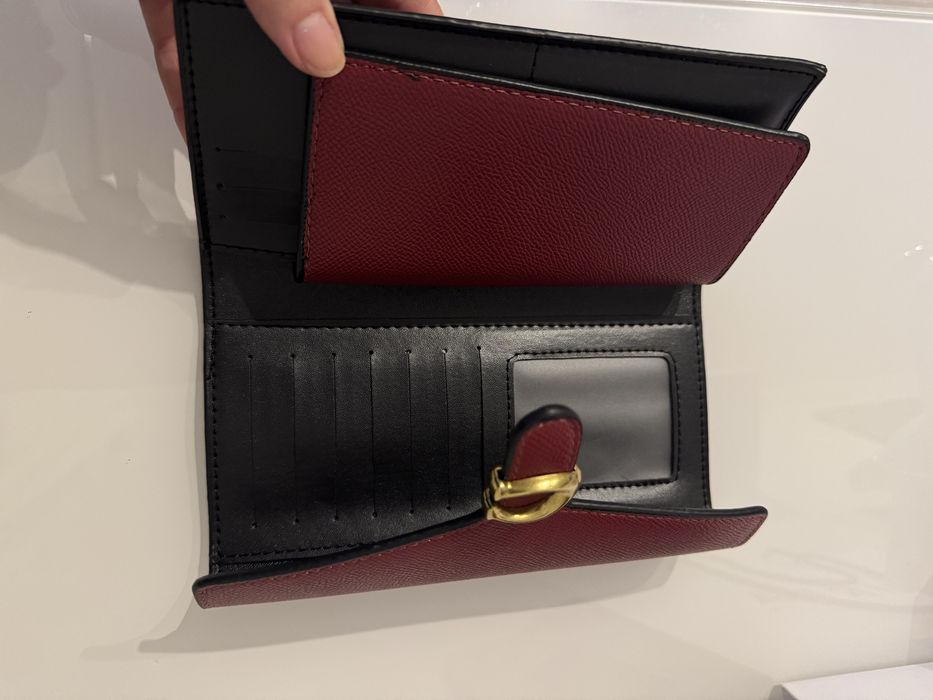 Carteira Coach vermelha