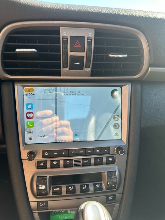 Rádio Porsche Cayman 911 987/Boxster 997 Android  + Carplay + GPS
