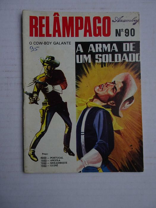 Livro Relâmpago nº 90 com cromos Barbosa do Boavista