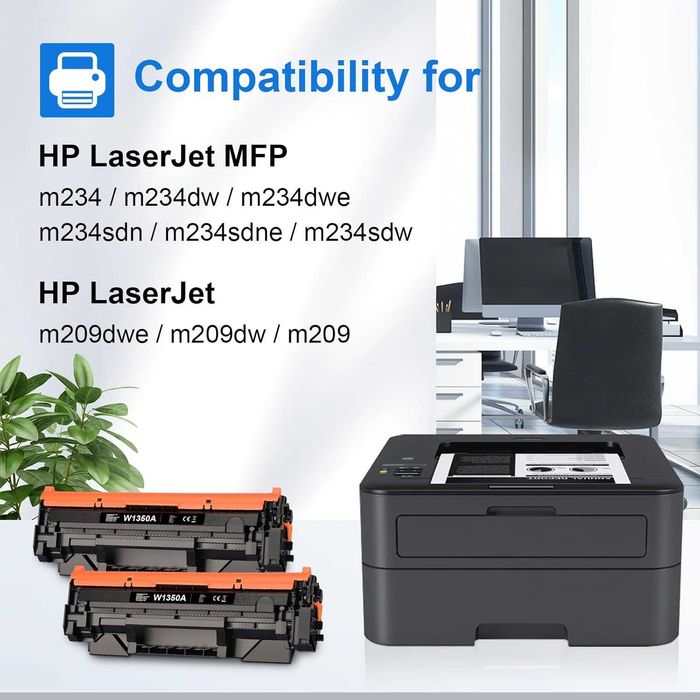 Toner MYCARTRIDGE 135A / W1350A czarny – do HP LaserJet ZESTAW 2 SZTUK