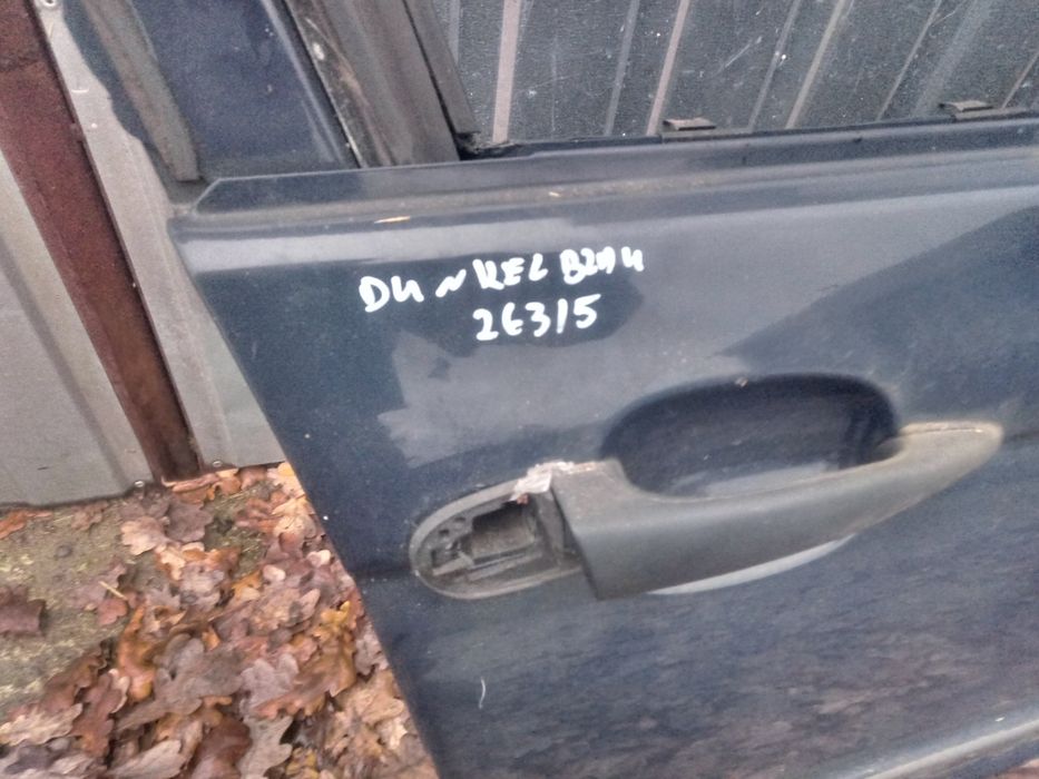 Drzwi prawe Bmw e46 Dunkeblau 263/5