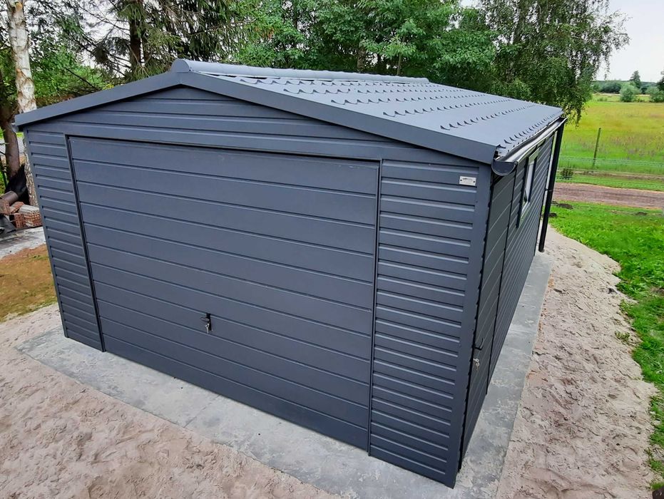 Garaż Premium 4x5 garaz blaszany Garaże blaszane 4x5 4x6 4x7 4x8 4x9 PRODUCENT