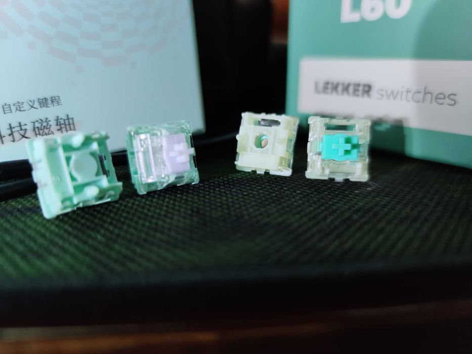 Свитчи Gateron Jade Switch + Wooting 60HE+