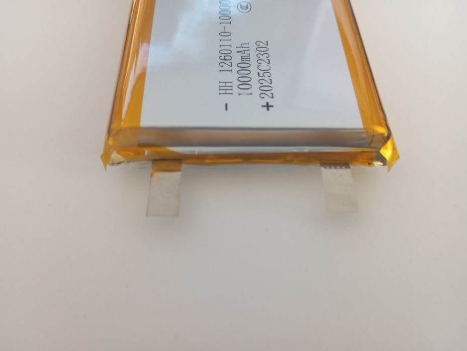 Аккумулятор литий-пол. Li-pol 3,7V 10000mAh 12х60х110 mm Октябрь 2025