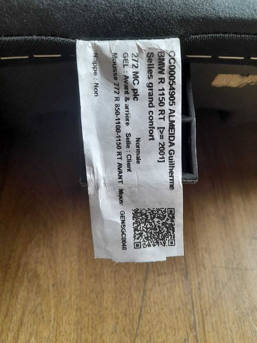 Banco Pendura OEM BMW R1150RT 0 1-0 4