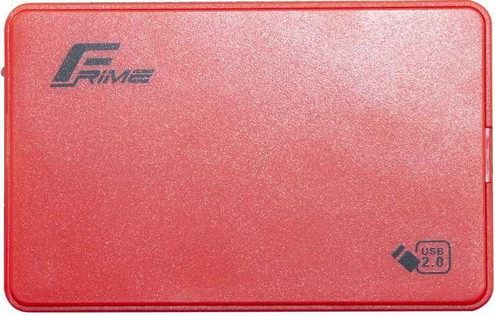 Зовнішня Кишеня Frime до HDD/SSD 2.5 Sata НОВА! Red (Внешний Карман)