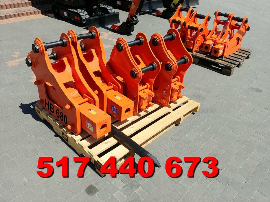 NOWY Młot Hydrauliczny, do Minikoparki, Mini Koparki 1.2-3.5T