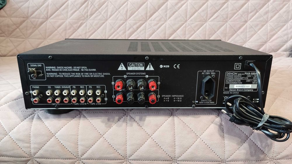 Wzmacniacz Stereo DENON PMA-500AE, 2*70 W