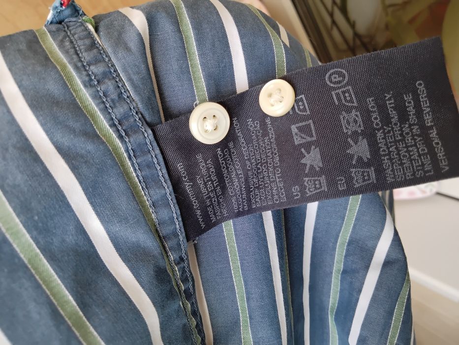 Чоловіча сорочка Tommy Hilfiger XXL в смужку