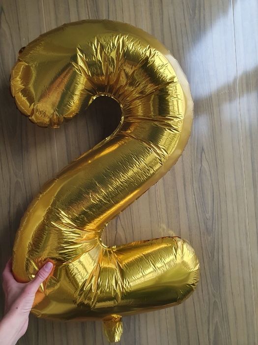 Надувная цифра 2, 2 штуки