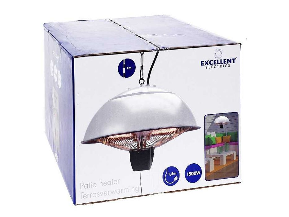 Wisząca lampa grzewcza na podczerwień 1500W