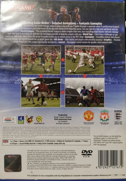 Pudełko PES2009 puste z instrukcją