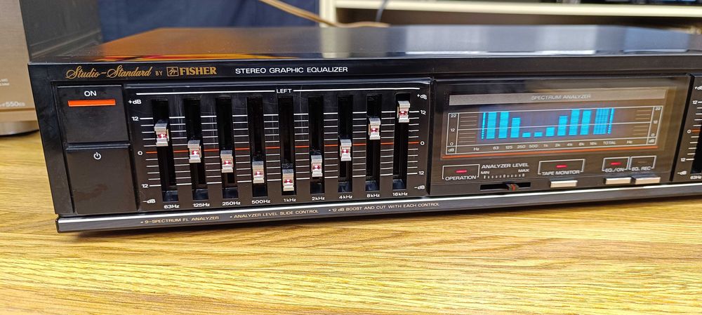 Еквалайзер FISHER EQ-875 (стан! відео роботи ! )