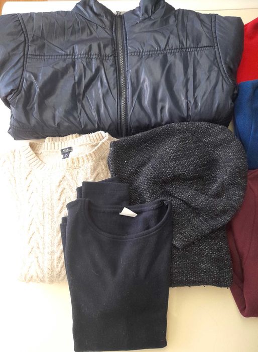 Lote de Roupa de Menino de Inverno 10/11 Anos