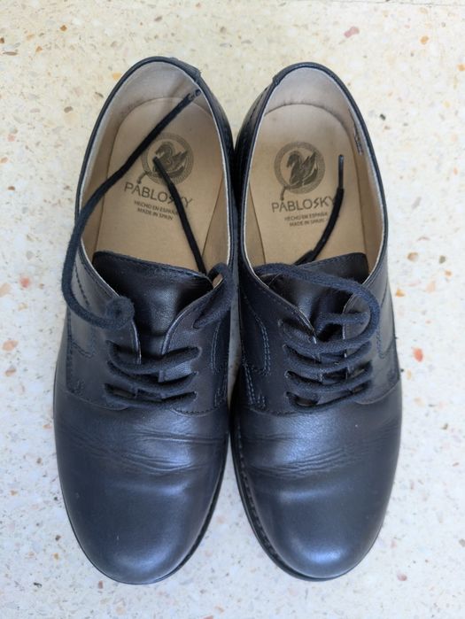 Sapatos Pablosky cerimónia, azuis escuros, tamanho 36