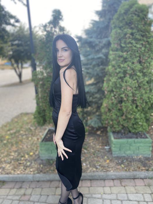 Шовкова сукня ,розмір S-M