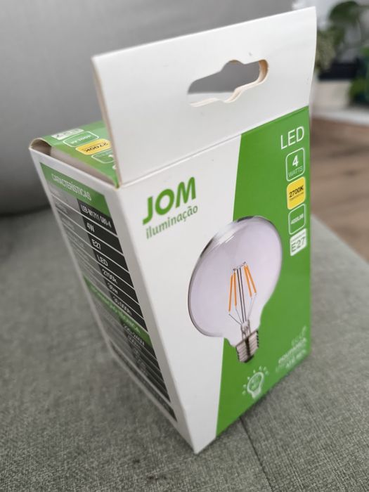 Lâmpada LED filamentos JOM