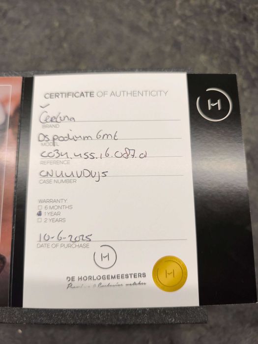 Zegarek Męski Certina C034.455.16.087.01