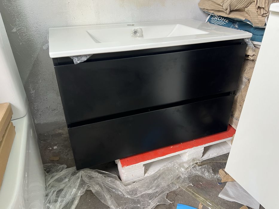 Movel  casa banho Novo Suspenso C/ Lavatorio