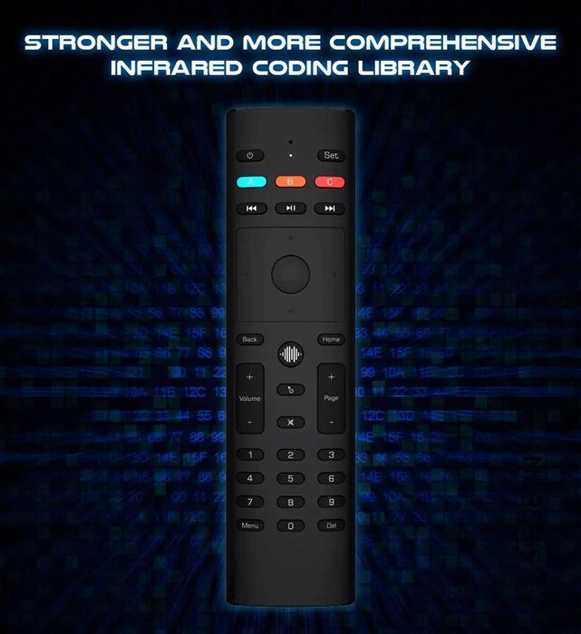 Бездротовий пульт G40S-1, ІЧ, мікрофон, гіроскоп, 2.4G