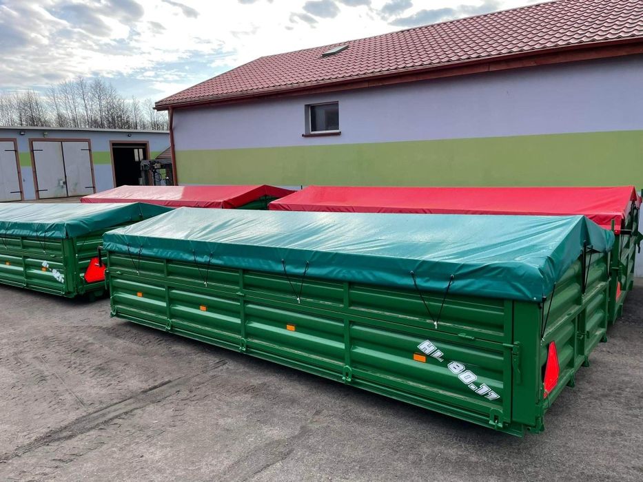 Zabudowa przyczepy rolniczej HL 8011 (HW 6011, thk5, D47, D50)