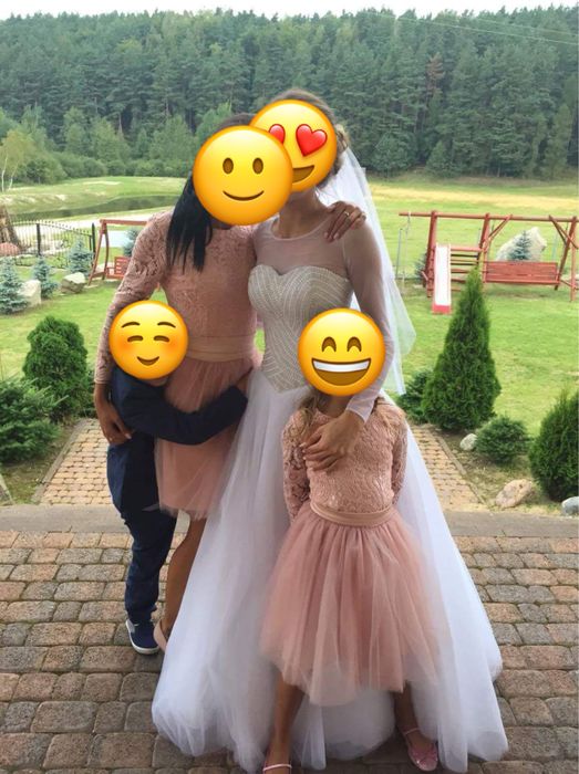 Zestaw sukienki matka i córka wyjstkowe szyte