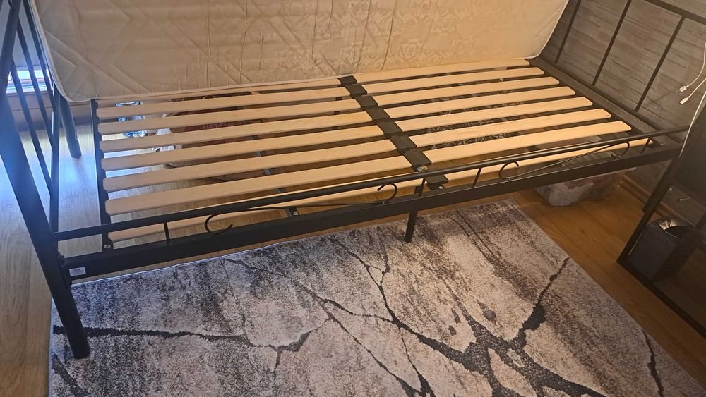 Łóżko metalowe 90x200