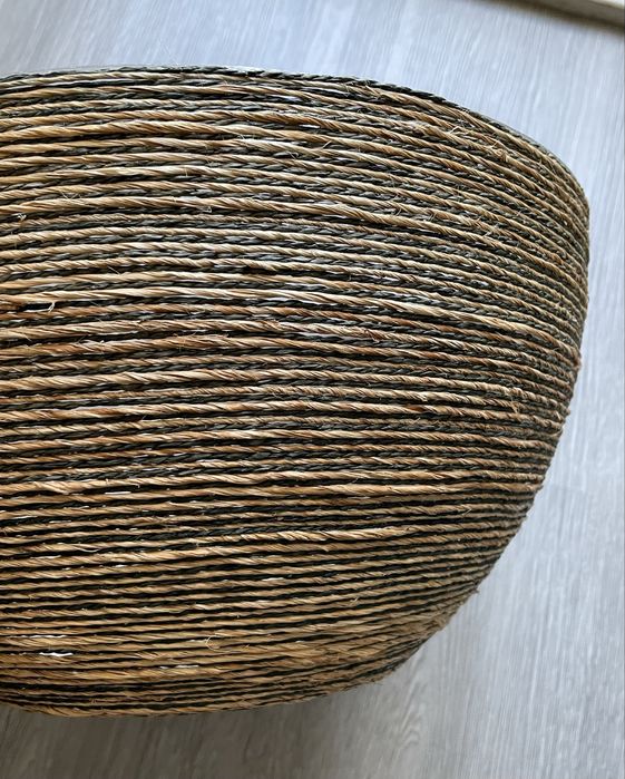 Taça Decorativa Artesanal em Corda Envernizada – Peça Única