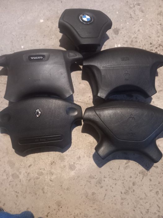 Подушки безпеки руля (airbag), Renault, Volvo, Mitsubishi
