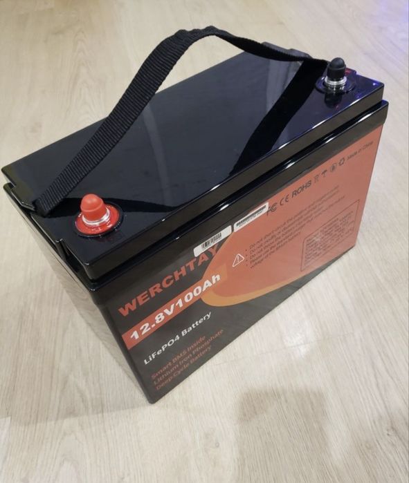 Літій залізо фосфот батарея 100ач 12в ( lifepo4 акб ) батарея інвертор