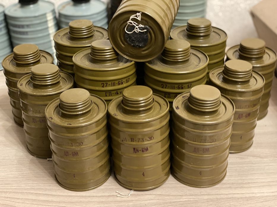 Новий противогаз ГП-4у та ГП-5 + ДП-6 (ПДФ-2Д) + фільтр