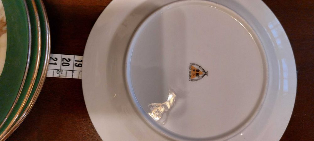 Cknjunto de 5 pratos chineses, Deusa da Lua, grande detalhe