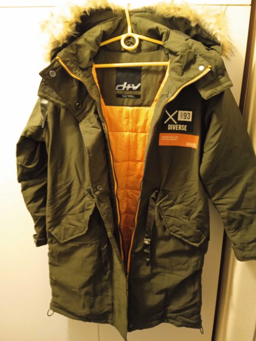 Kurtka/płaszcz Parka khaki roz S " Diverse"