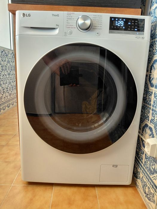 Máq Lavar LG 9 kg  ThinQ   IA