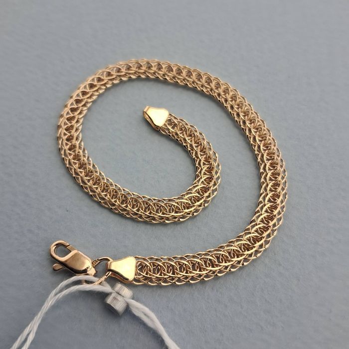 Золотой браслет 4,15 грамм 18 см Золотий браслет Золото 585