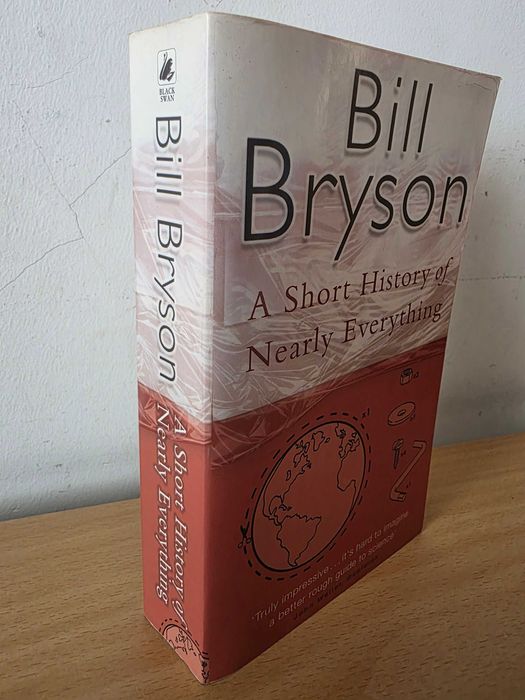 Livro "A Short History of Nearly Everything" de Bill Bryson