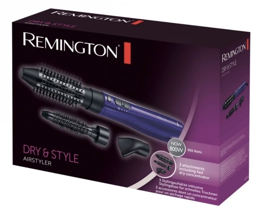 Фен-щітка  Remington з насадками