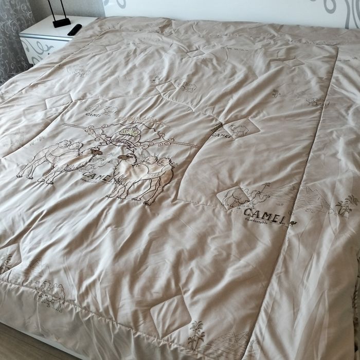 Верблюжье одеяло евро размер