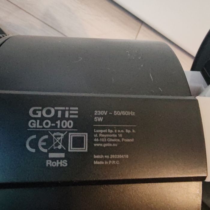 Lampa owadobójcza Gotie