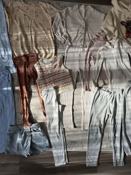 Кофта костюм Zara Reserved h&m 128-134 лосини штани спідниця