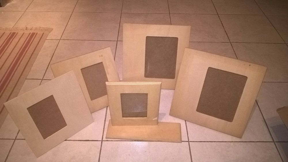 Madeiras em bruto para manualidades